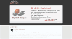 Desktop Screenshot of phplinx.net